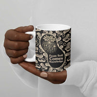 George Washington Carver Ceramic Mug Peanut From Soil Comes Knowledge Quote and Agricultural Roots - Wonder Print Shop