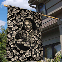 George Washington Carver Garden Flag Peanut From Soil Comes Knowledge Quote and Agricultural Roots - Wonder Print Shop
