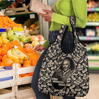 George Washington Carver Grocery Bag Peanut From Soil Comes Knowledge Quote and Agricultural Roots - Wonder Print Shop