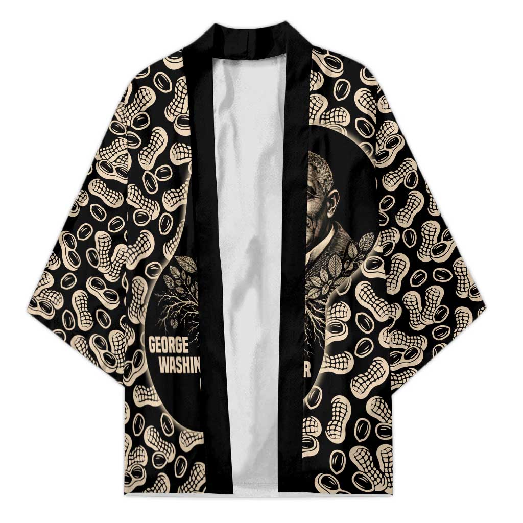 George Washington Carver Kimono Peanut From Soil Comes Knowledge Quote and Agricultural Roots - Wonder Print Shop