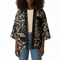 George Washington Carver Kimono Peanut From Soil Comes Knowledge Quote and Agricultural Roots - Wonder Print Shop