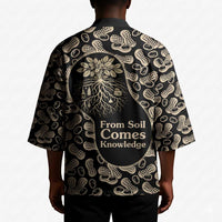 George Washington Carver Kimono Peanut From Soil Comes Knowledge Quote and Agricultural Roots - Wonder Print Shop