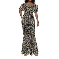 George Washington Carver Mermaid Dress Peanut From Soil Comes Knowledge Quote and Agricultural Roots - Wonder Print Shop