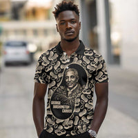George Washington Carver Polo Shirt Peanut From Soil Comes Knowledge Quote and Agricultural Roots - Wonder Print Shop