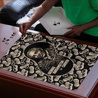 George Washington Carver Puzzle Peanut From Soil Comes Knowledge Quote and Agricultural Roots - Wonder Print Shop
