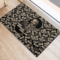 George Washington Carver Rubber Doormat Peanut From Soil Comes Knowledge Quote and Agricultural Roots - Wonder Print Shop