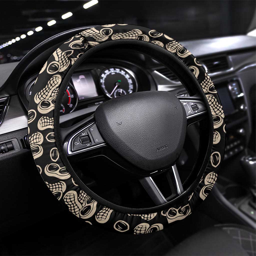 George Washington Carver Steering Wheel Cover Peanut From Soil Comes Knowledge Quote and Agricultural Roots - Wonder Print Shop