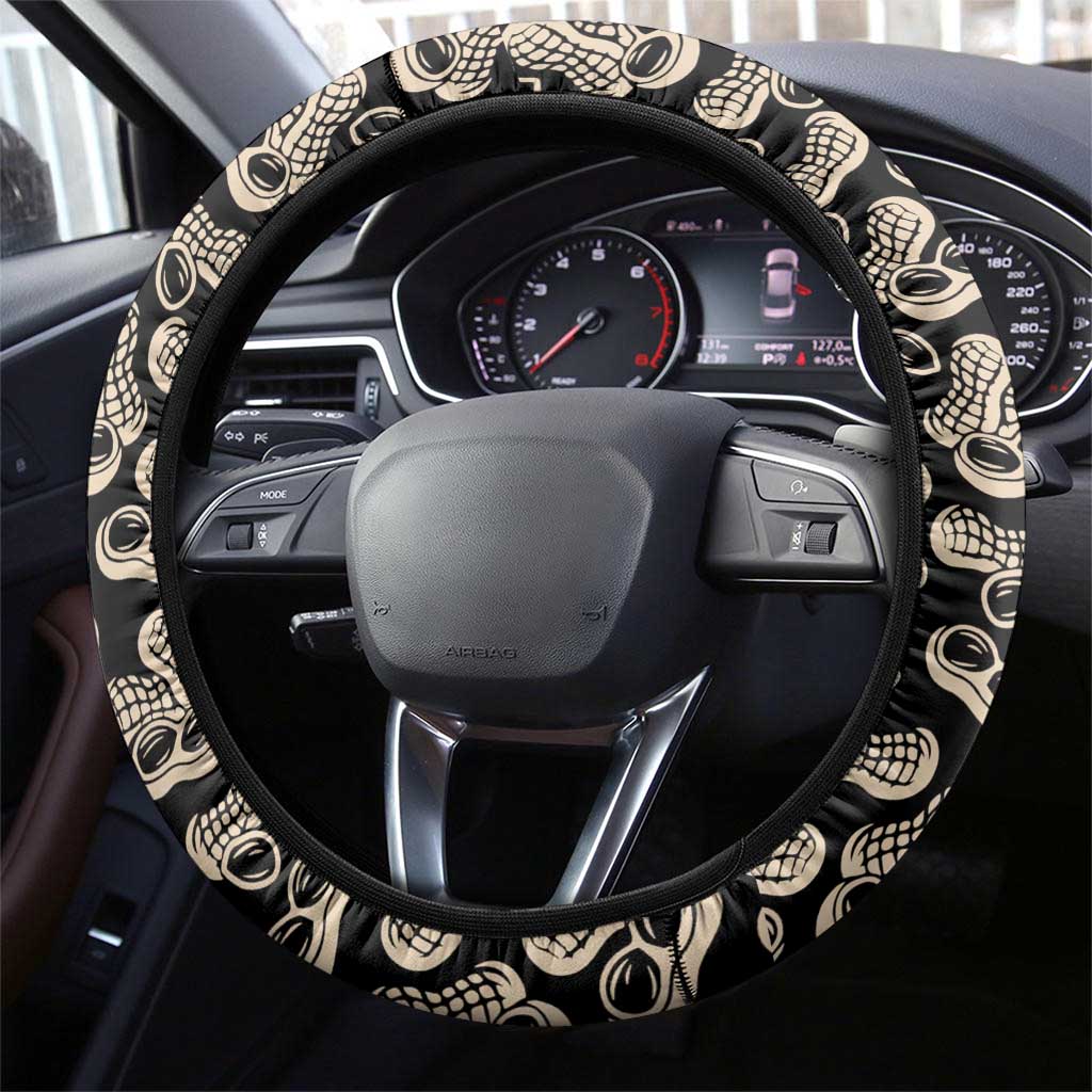 George Washington Carver Steering Wheel Cover Peanut From Soil Comes Knowledge Quote and Agricultural Roots - Wonder Print Shop