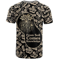 George Washington Carver T shirt Peanut From Soil Comes Knowledge Quote and Agricultural Roots - Wonder Print Shop