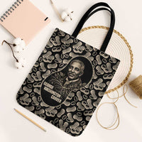 George Washington Carver Tote Bag Peanut From Soil Comes Knowledge Quote and Agricultural Roots - Wonder Print Shop