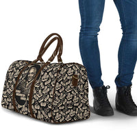 George Washington Carver Travel Bag Peanut From Soil Comes Knowledge Quote and Agricultural Roots - Wonder Print Shop
