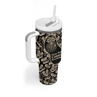 George Washington Carver Tumbler With Handle Peanut From Soil Comes Knowledge Quote and Agricultural Roots - Wonder Print Shop