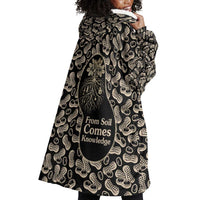 George Washington Carver Wearable Blanket Hoodie Peanut From Soil Comes Knowledge Quote and Agricultural Roots - Wonder Print Shop