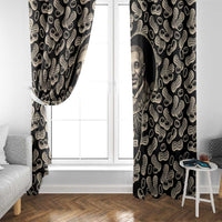 George Washington Carver Window Curtain Peanut From Soil Comes Knowledge Quote and Agricultural Roots - Wonder Print Shop