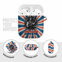 George Washington Carver AirPods Case with Science Teaching Scene, Education Is the Key Quote - Wonder Print Shop
