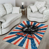George Washington Carver Area Rug with Science Teaching Scene, Education Is the Key Quote - Wonder Print Shop