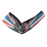 George Washington Carver Arm Sleeves with Science Teaching Scene, Education Is the Key Quote - Wonder Print Shop