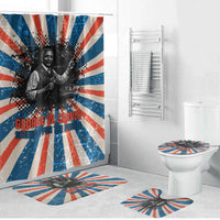 George Washington Carver Bathroom Set with Science Teaching Scene, Education Is the Key Quote - Wonder Print Shop