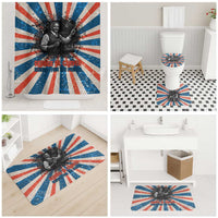 George Washington Carver Bathroom Set with Science Teaching Scene, Education Is the Key Quote - Wonder Print Shop