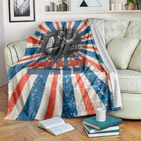 George Washington Carver Blanket with Science Teaching Scene, Education Is the Key Quote - Wonder Print Shop