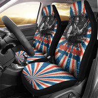 George Washington Carver Car Seat Cover with Science Teaching Scene, Education Is the Key Quote - Wonder Print Shop