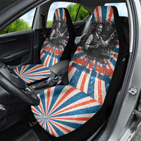 George Washington Carver Car Seat Cover with Science Teaching Scene, Education Is the Key Quote - Wonder Print Shop