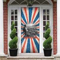 George Washington Carver Door Cover with Science Teaching Scene, Education Is the Key Quote - Wonder Print Shop