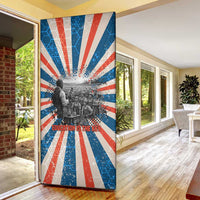 George Washington Carver Door Cover with Science Teaching Scene, Education Is the Key Quote - Wonder Print Shop