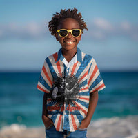 George Washington Carver Kid Hawaiian Shirt with Science Teaching Scene, Education Is the Key Quote - Wonder Print Shop
