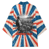 George Washington Carver Kimono with Science Teaching Scene, Education Is the Key Quote - Wonder Print Shop