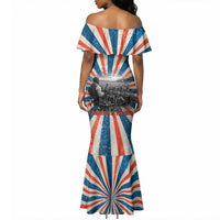 George Washington Carver Mermaid Dress with Science Teaching Scene, Education Is the Key Quote - Wonder Print Shop
