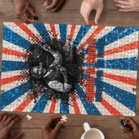 George Washington Carver Puzzle with Science Teaching Scene, Education Is the Key Quote - Wonder Print Shop