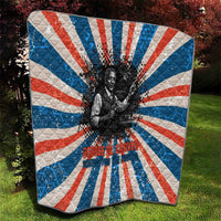 George Washington Carver Quilt with Science Teaching Scene, Education Is the Key Quote - Wonder Print Shop