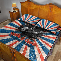 George Washington Carver Quilt Bed Set with Science Teaching Scene, Education Is the Key Quote - Wonder Print Shop
