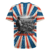 George Washington Carver Rugby Jersey with Science Teaching Scene, Education Is the Key Quote - Wonder Print Shop