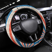 George Washington Carver Steering Wheel Cover with Science Teaching Scene, Education Is the Key Quote - Wonder Print Shop