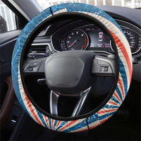 George Washington Carver Steering Wheel Cover with Science Teaching Scene, Education Is the Key Quote - Wonder Print Shop