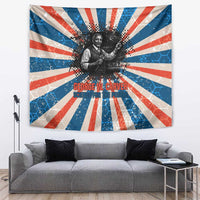 George Washington Carver Tapestry with Science Teaching Scene, Education Is the Key Quote - Wonder Print Shop
