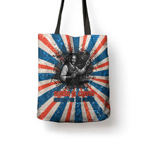George Washington Carver Tote Bag with Science Teaching Scene, Education Is the Key Quote - Wonder Print Shop