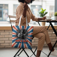 George Washington Carver Tote Bag with Science Teaching Scene, Education Is the Key Quote - Wonder Print Shop
