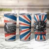 George Washington Carver Tumbler Cup with Science Teaching Scene, Education Is the Key Quote - Wonder Print Shop