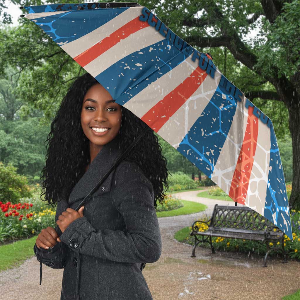 George Washington Carver Umbrella with Science Teaching Scene, Education Is the Key Quote - Wonder Print Shop