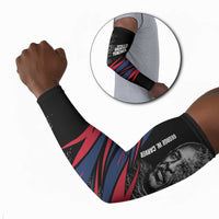 George Washington Carver Arm Sleeves with Tree Portrait Illustration, Nature Is the Greatest Teacher Quote - Wonder Print Shop