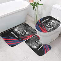 George Washington Carver Bathroom Set with Tree Portrait Illustration, Nature Is the Greatest Teacher Quote - Wonder Print Shop