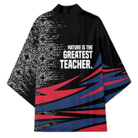 George Washington Carver Kimono with Tree Portrait Illustration, Nature Is the Greatest Teacher Quote - Wonder Print Shop