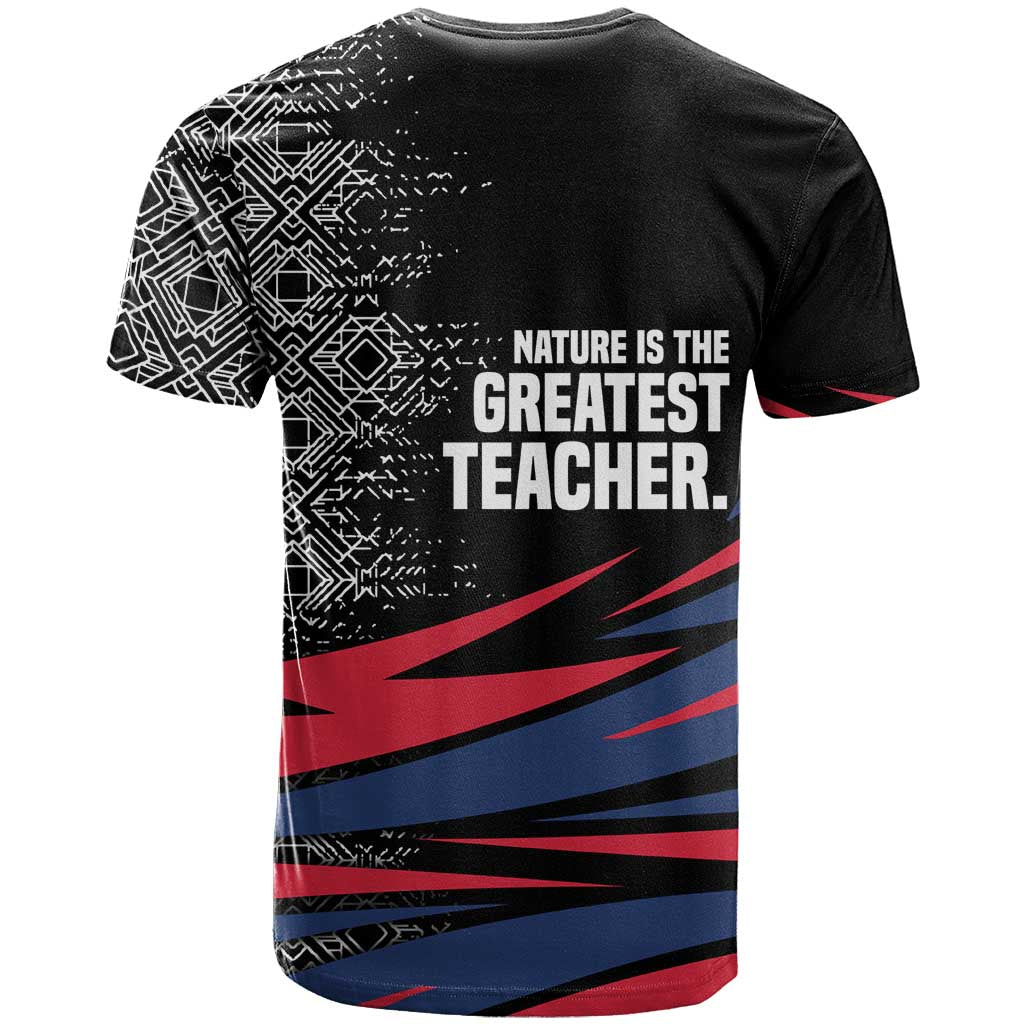 George Washington Carver T shirt with Tree Portrait Illustration, Nature Is the Greatest Teacher Quote - Wonder Print Shop