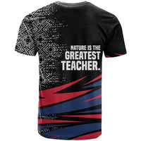 George Washington Carver T shirt with Tree Portrait Illustration, Nature Is the Greatest Teacher Quote - Wonder Print Shop