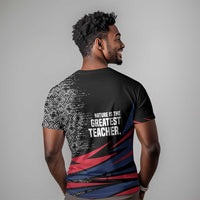 George Washington Carver T shirt with Tree Portrait Illustration, Nature Is the Greatest Teacher Quote - Wonder Print Shop