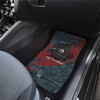 Katherine Johnson Car Mats with Chalkboard Math Scene, Verify the Numbers Quote and Space Orbit - Wonder Print Shop
