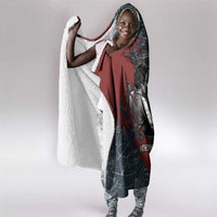 Katherine Johnson Hooded Blanket with Chalkboard Math Scene, Verify the Numbers Quote and Space Orbit - Wonder Print Shop